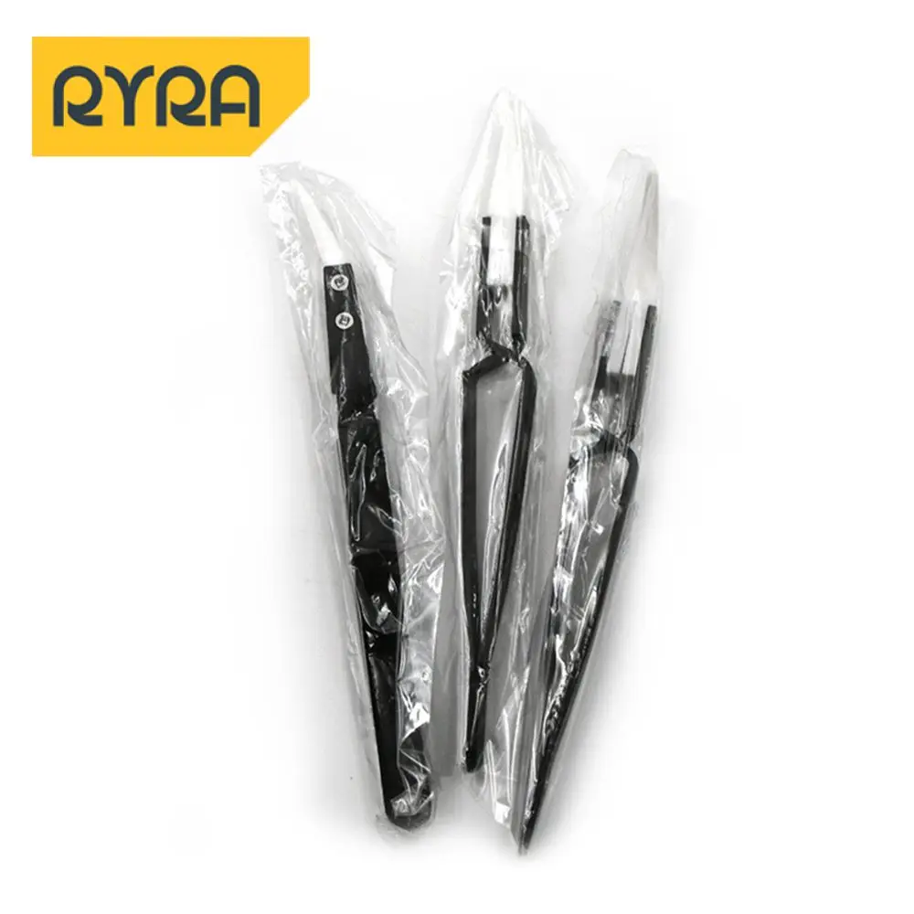 

Precision Collet Anti-acid Anti-magnetic Anti-skid Ceramic Tweezers Stainless Electronic Tweezers