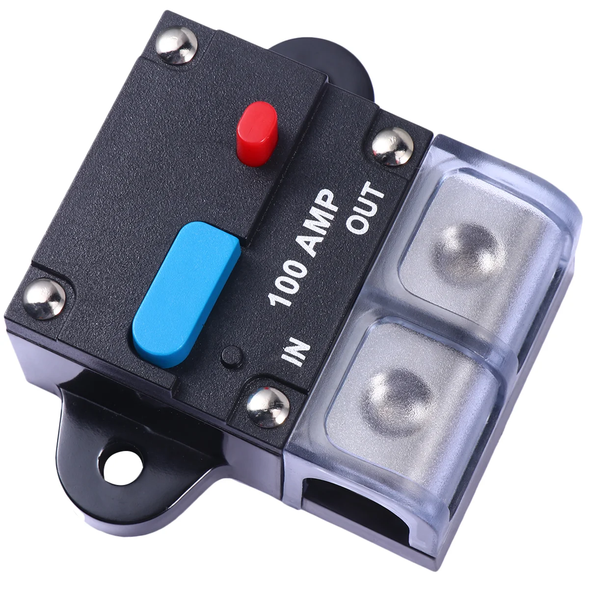 

100A 200A 250A 300A Car Resettable Circuit Breaker Self-recovery Fuses for Cars Manual Reset Button Fuse Car Accessories