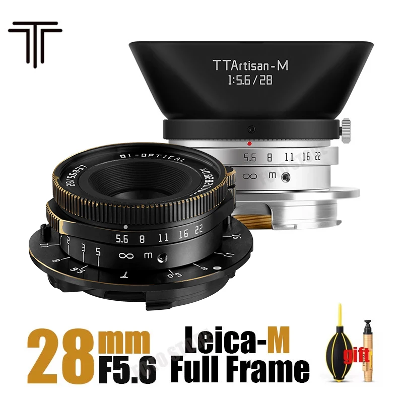 

Объектив TTArtisan 28 мм F5.6 для камеры Leica M Mount Cameras Leica L39 M-M M240 M3 M6 M7 M8 M9 M9p M10 IIIA IIIB IIIG