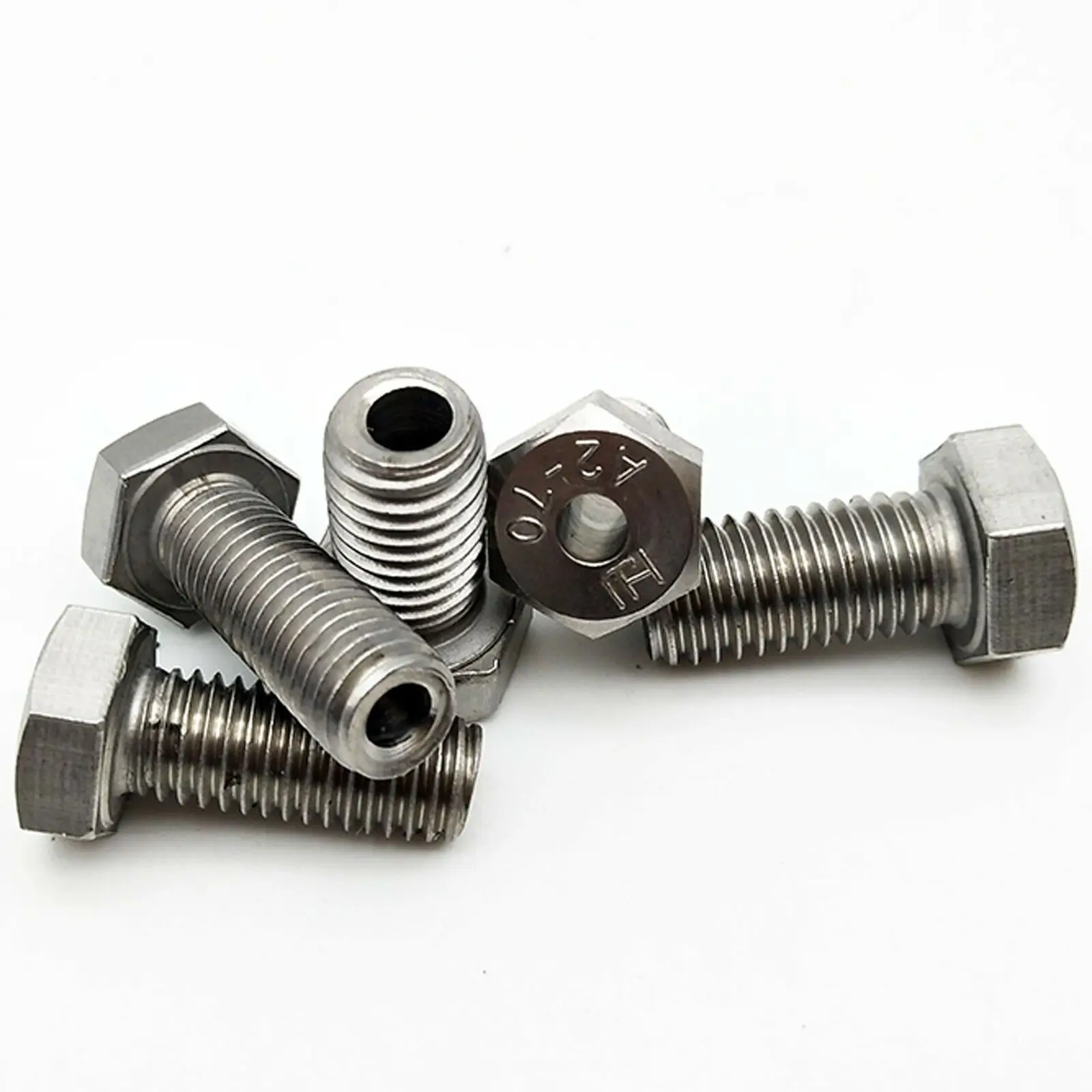 

2pcs 304 Stainless Steel Hex Head Bolts Cap Hollow Screws M12 M14 M16 M20