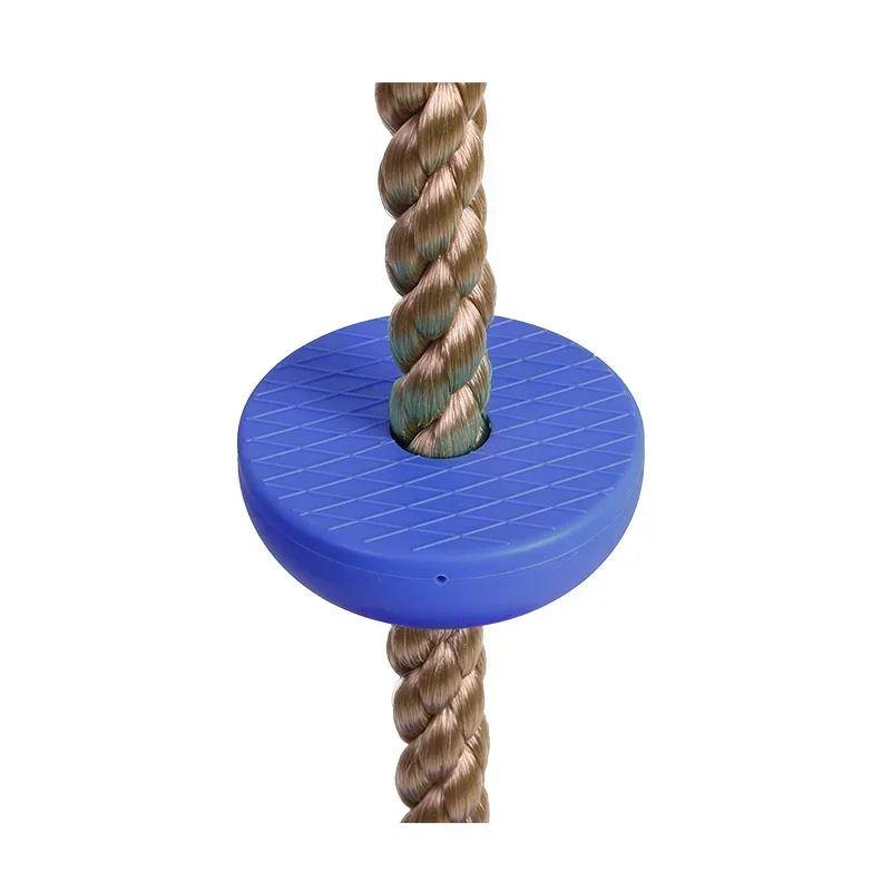 New Playground Swingwith Platforms And Disc Swing Seat-Climbing Rope Tree Swing Set Accessories Outdoor For Kids With Carabin