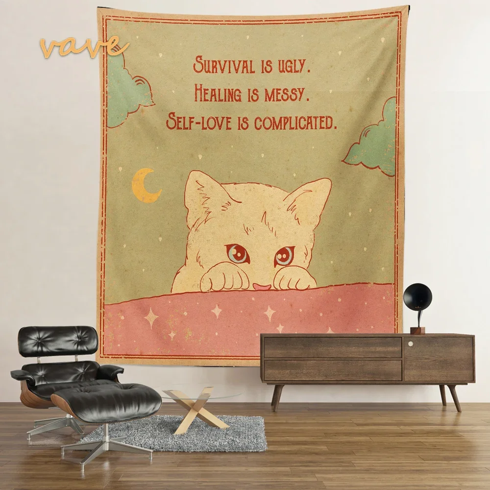 Moon Tarot Tapestry Wall Hanging Room Decor tapestry decor