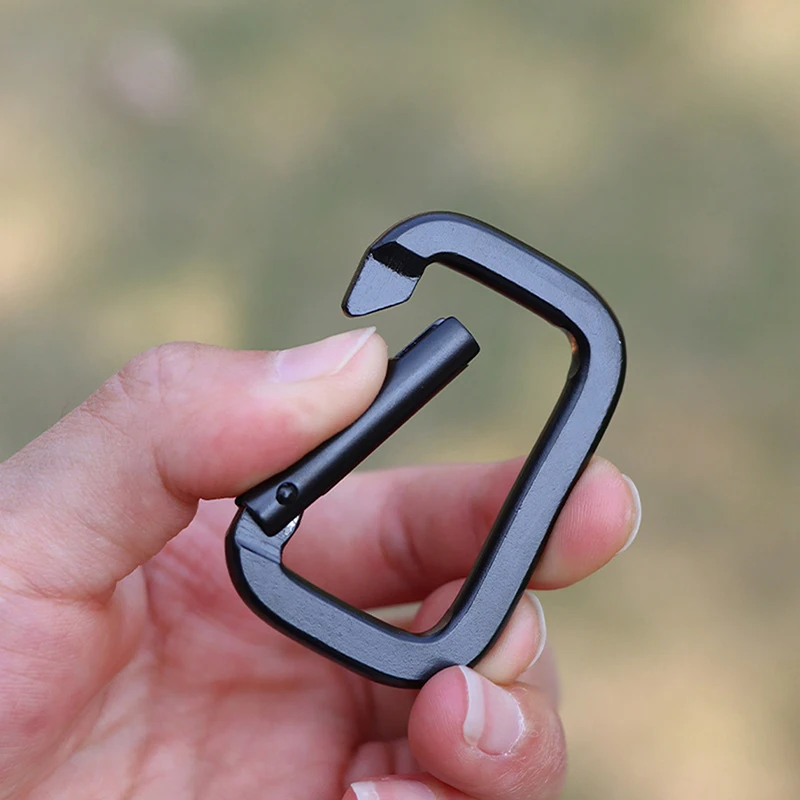 Multi Function Safety Buckle Outdoor Carabiner Tool