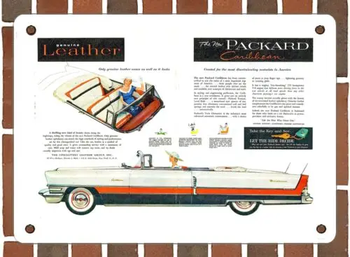 Металлический знак-1955 Packard Карибский трансформер 2 - 10x14 дюймов