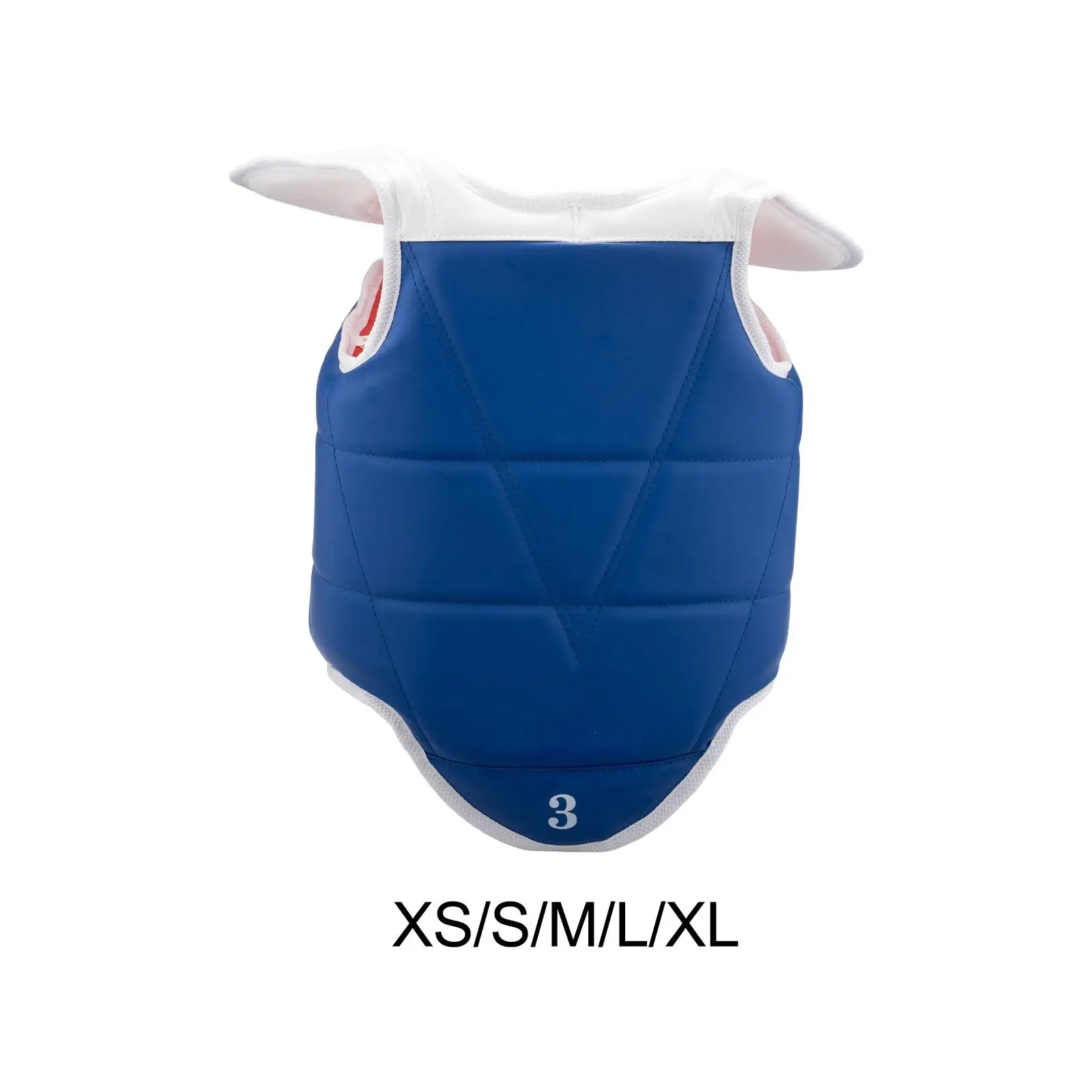 Karate Chest Guard Reversible Pad Boxing Body Protector for Kickboxing MMA