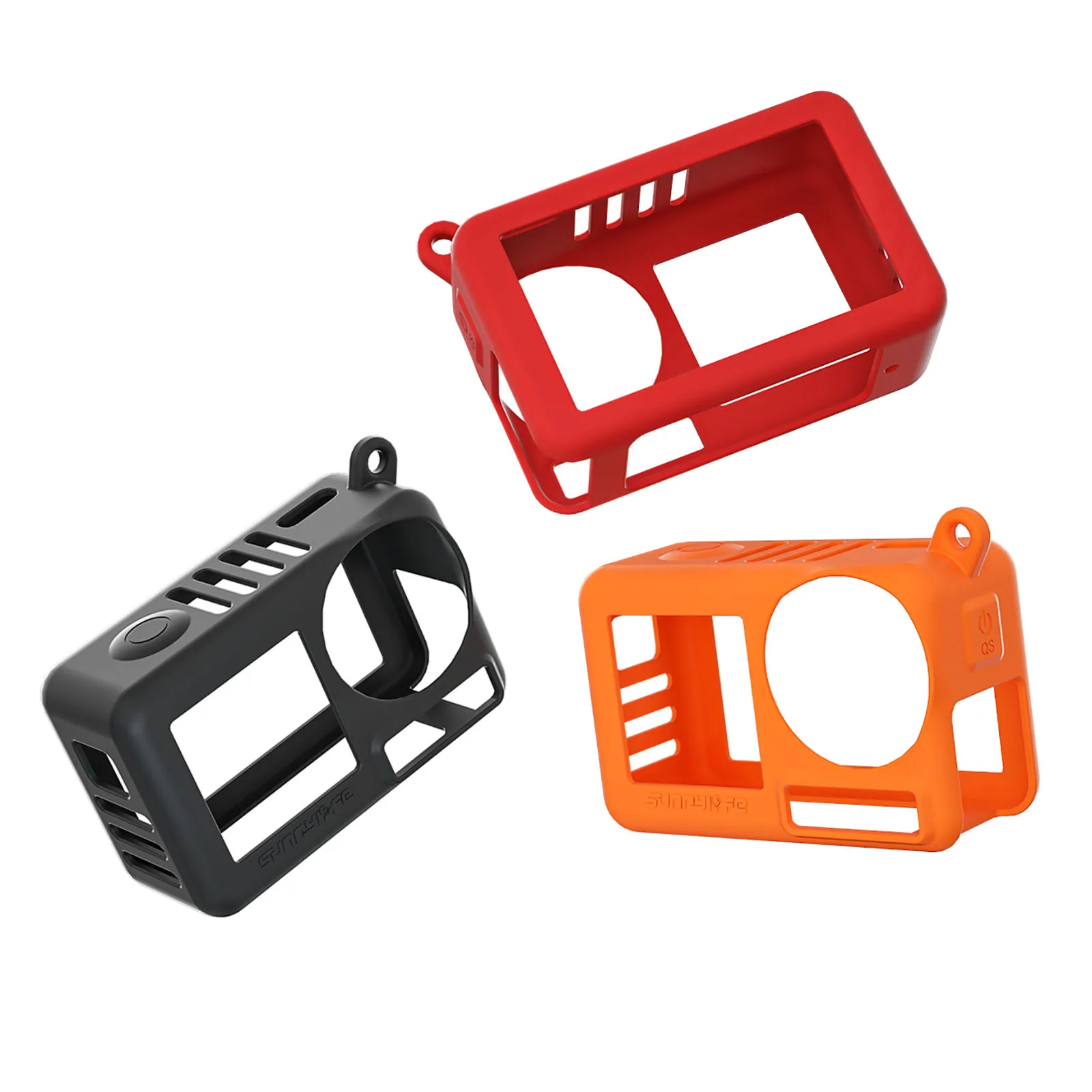 Silicone Protector Case for DJI Osmo Action 5 Pro Camera Bumper Soft Protective Cover With Strap Shell Accessories Set