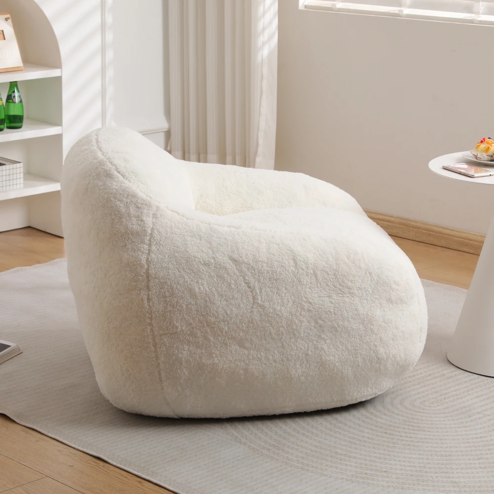 Bean Bag Chair , Sofa for Adults Comfy Beanbag Giant Chair with Spacious Design Couch with Armrest Large Memory
