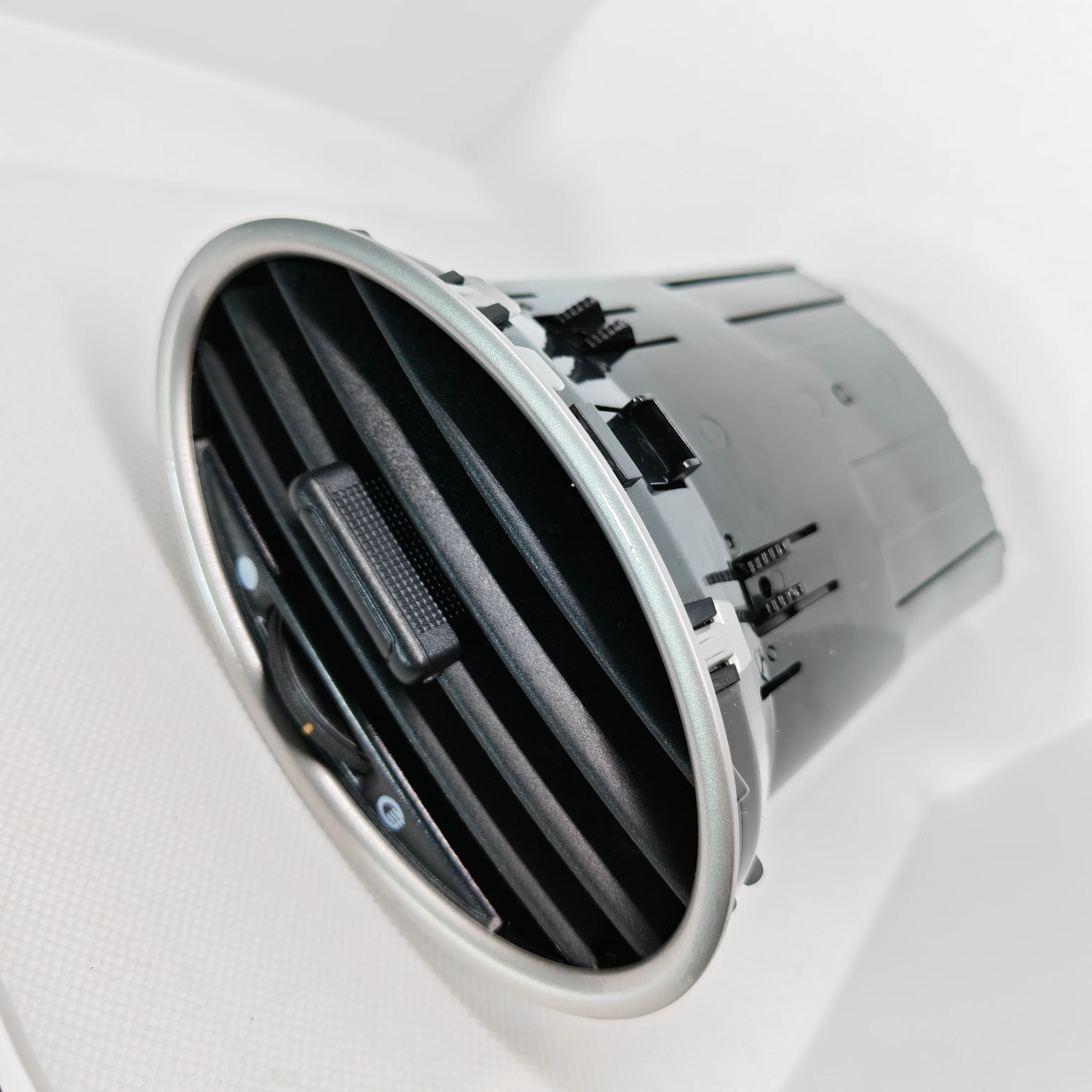 Decorazione Aria Condizionata Ford Focus 2 2005-2013 - Cerchi Argento Per Bocchette - Foto 5