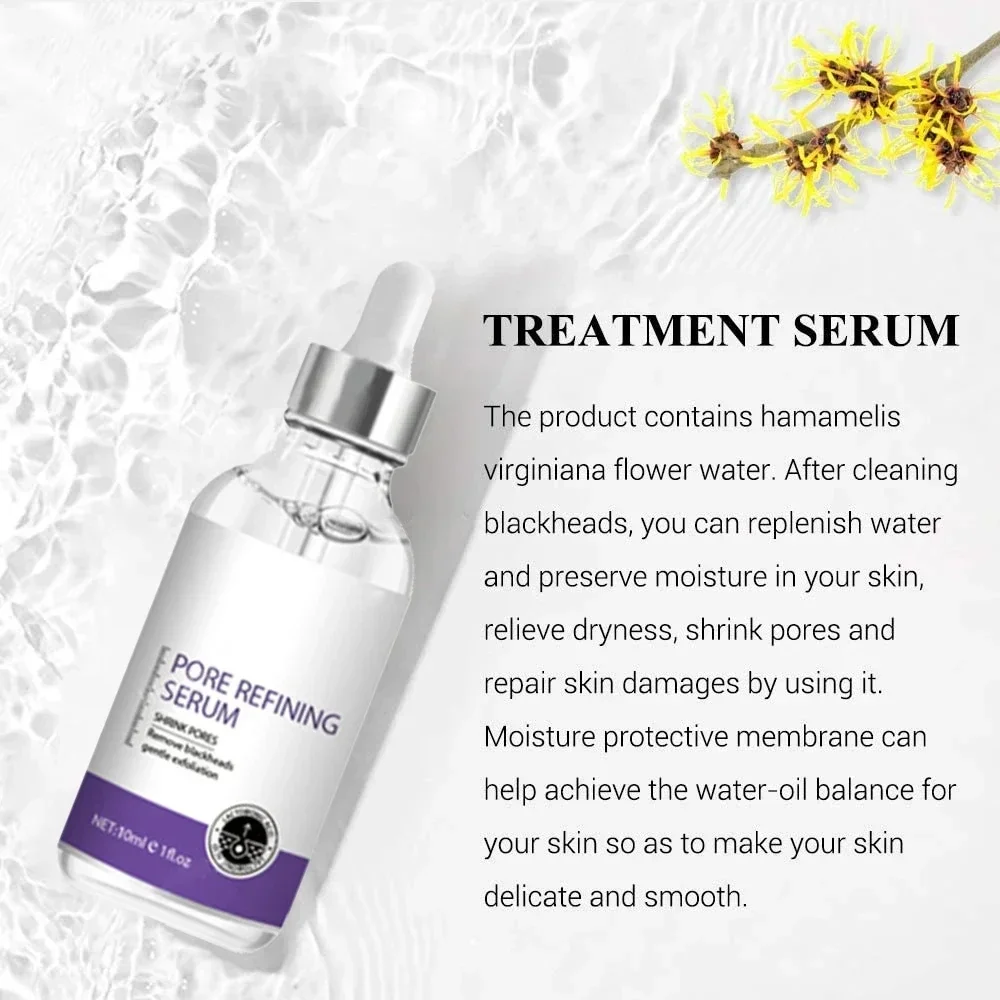 Face Serum Tightening Large Pores Facial Essence Long lasting Moisturizing Calming Skin Care 5