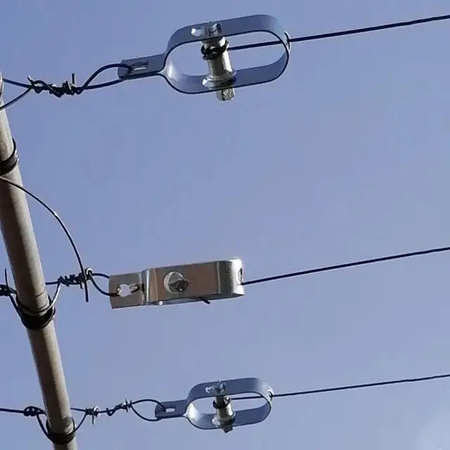 Huzal Feszítője 5Db Szénacél Zöld Nagy Teherbírású Fém Feszítő Fémhuzal Kötél Elektromos Napfényben - Image 4