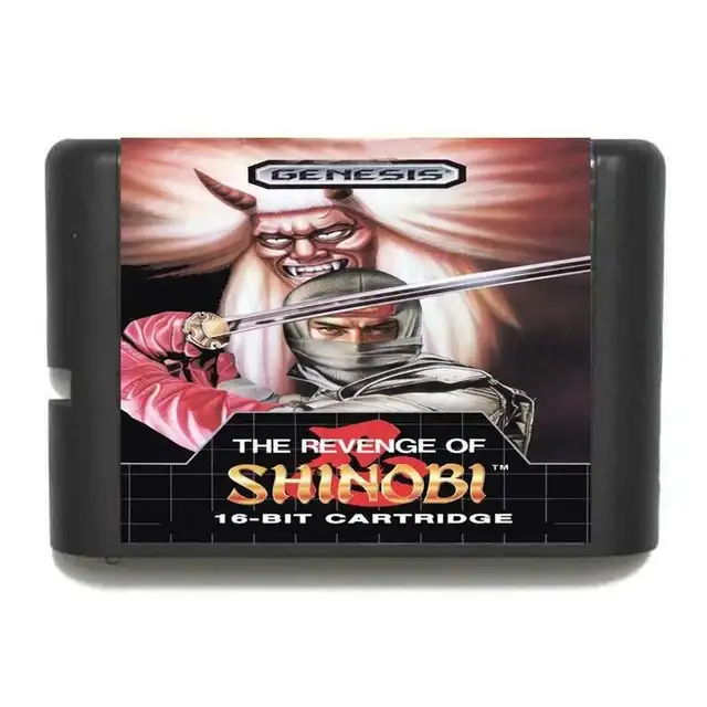 New Arrival Revenge of Shinobi 16 bit MD Game Card For Sega Mega Drive For Genesis