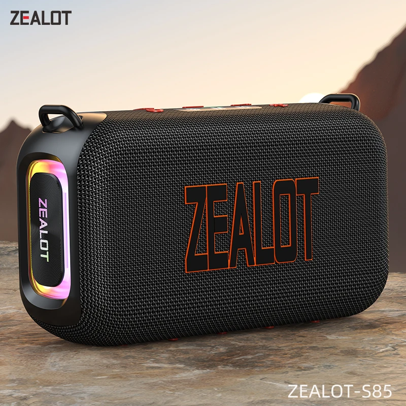 ZEALOT-S85 50W ポータブル Bluetooth スピーカー、デュアル
