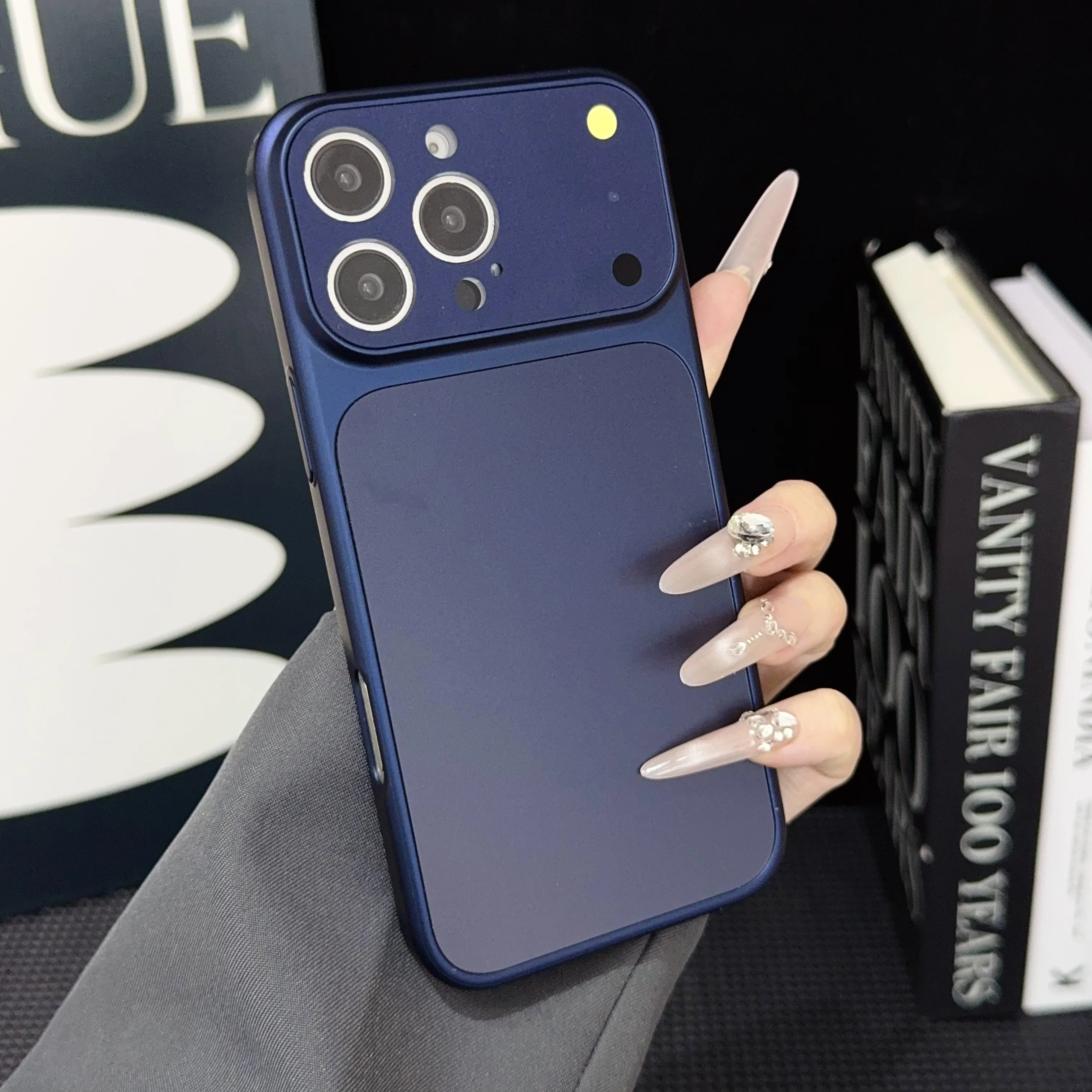 Enhanced Nano Matte Shockproof Phone Case with Original Color Camera Protection