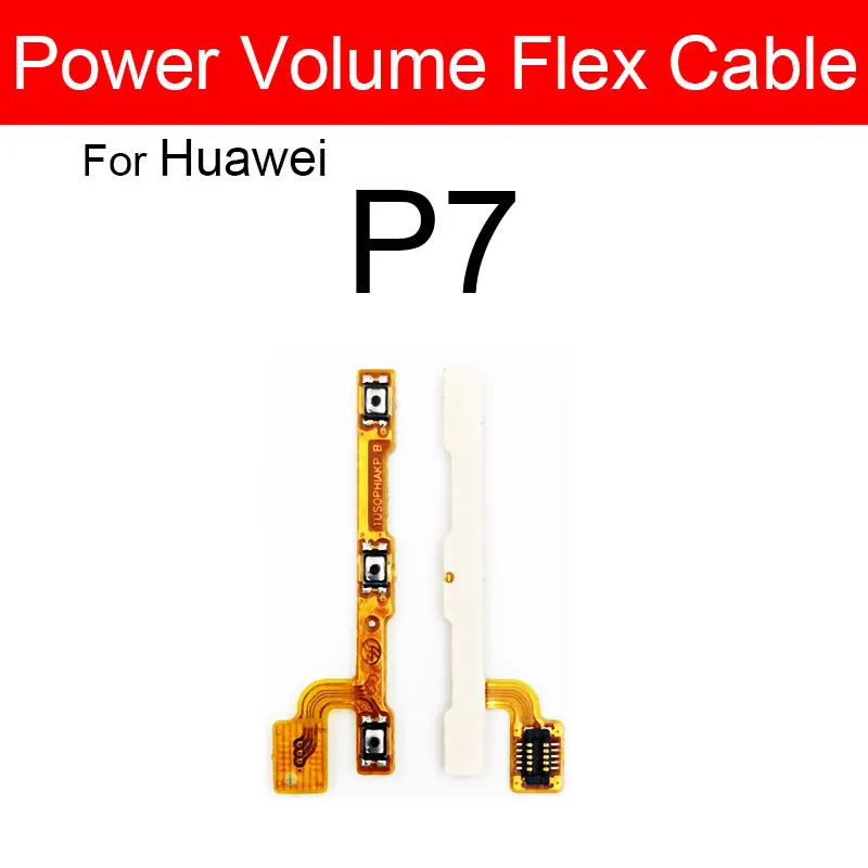 Multi-Function Power and Volume Buttons Flex Cable Replacement Part