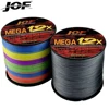 JOF Fishing Lines 300M 500M 12 Strands Braided Line Multifilament PE Fishing Line 25/30/39/50/65/77/92/120LB 0.16-0.55mm 1