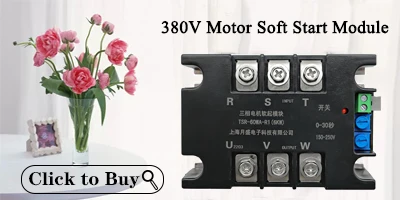 Modulo Avvio Progressivo Motori - Soft Starter Per Trifase/Monofase Fino A 1KW | Controllo Avvio Lento