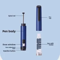 Stylo à insuline 3ML à échelle précise, portable, pour le soin du diabète, compatible avec Gan Li Xiulin, sans médicaments 5