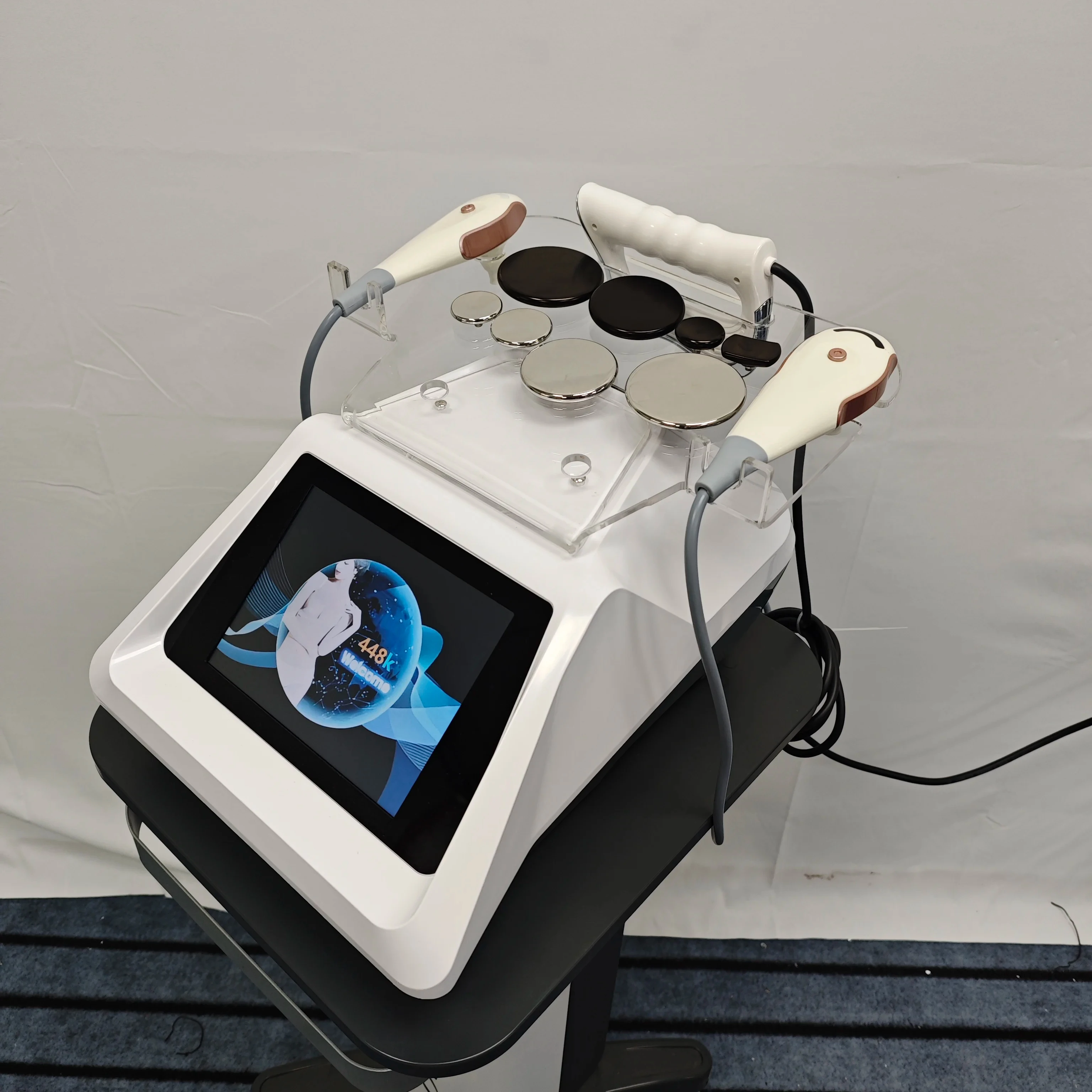 2024 New Indiba Tecar 448KHZ Cavitation Body Care System RES CAP Slim Machine for Relieves Muscle Soreness Weight Loss Russian 6