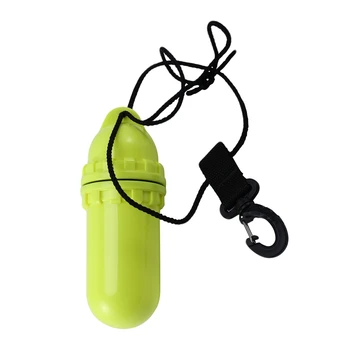 Kayak Diving Dry Box Diving Snorkeling scatola stagna cilindrica impermeabile con Clip con moschettone e corda appesa