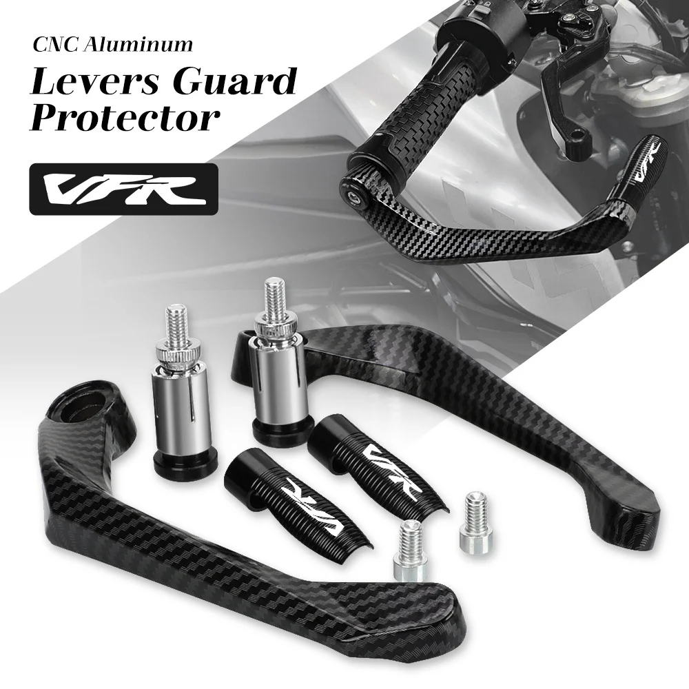 

for HONDA VFR 400 700 750 800 1200 CNC Aluminum Motorcycle Levers Guard Brake Clutch Handlebar Grips End Protector