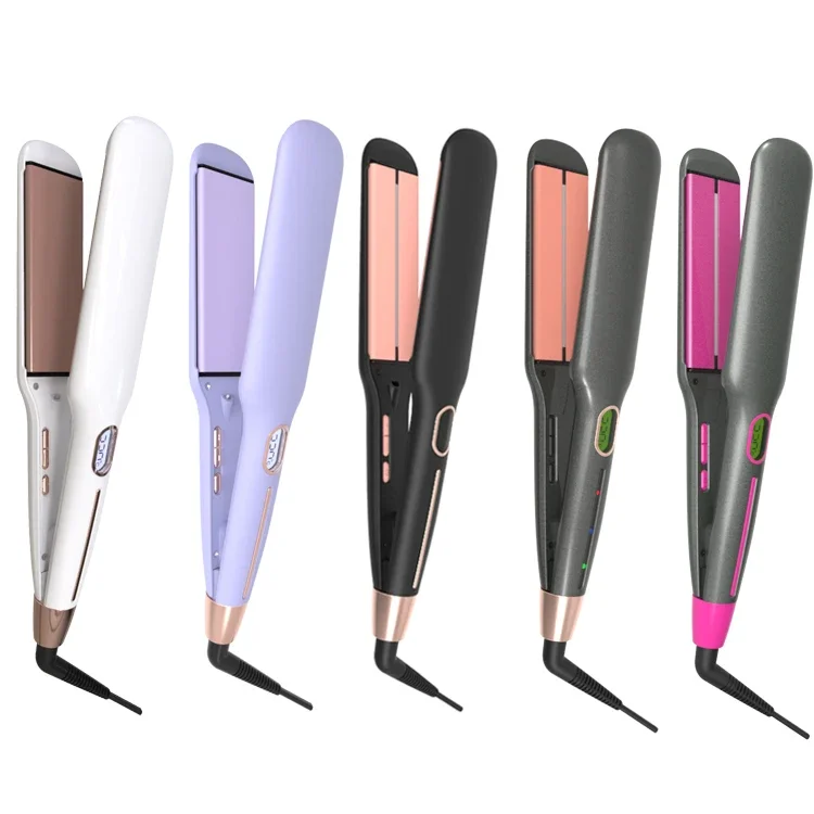 Care Cold Flat Iron Hair Straightener Comb Ice Cold Frozen Ice Flat Iron