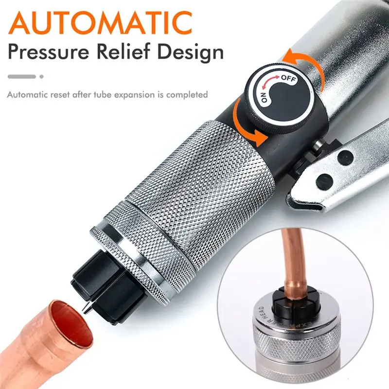 유압 튜브 확장기용 M11K-HVAC 대형 확장 헤드, 45mm, 헤비듀티 구리 파이프 스웨이징 툴 헤드, 45mm 볼링 헤드