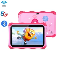 5G WiFi Kids Tablet Android 12 Quad Core 32GB Learning Education Tablet for Kids with Dual Cameras Toy Gift for Toddler 1