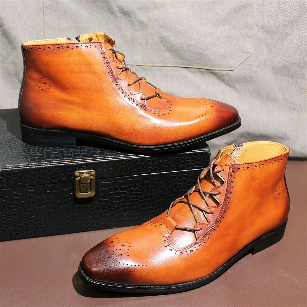 Premium High End Mens Boots for Timeless Style and Durability
