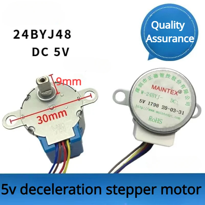 W-24BYJ Draadloze Camera Monitor Ptz Motor 4-fase 5-draads Dc 5V Vertraging Stappenmotor