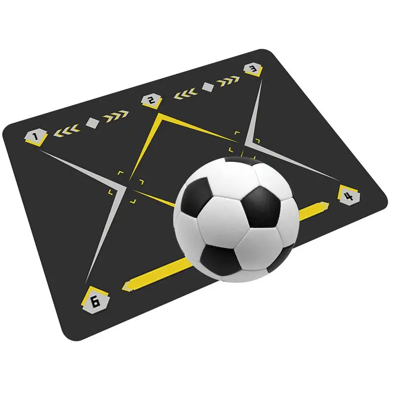 

Football Training Mat 90x60cm Silent Dribble Trainer Pad For Soccer Nonslip Rug Football Agility Training Floormat For Boys