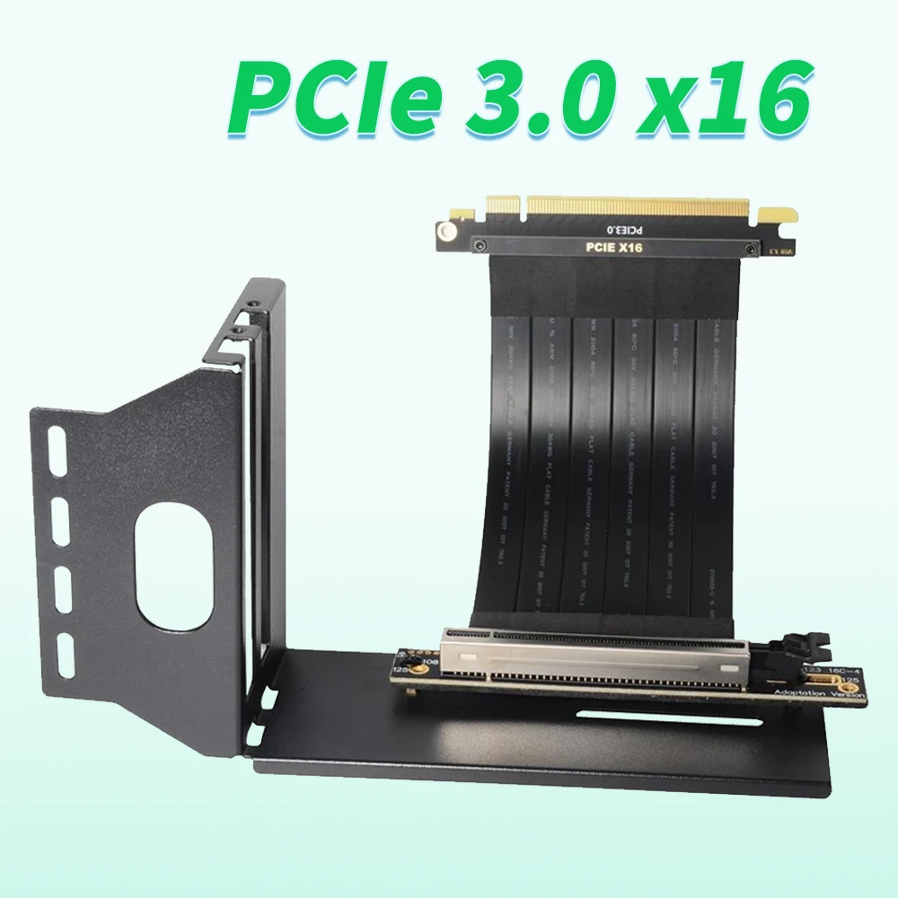 

Видеокарта PCI-E x16 с вертикальным кронштейном 3,0 GPU