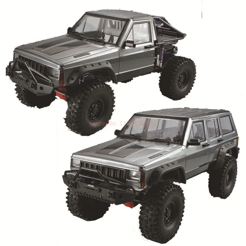 Remote Control Off-Road 1:10 Simulation Cherokee Climbing Car Four-Wheel Drive Off-Road Climbing Toy Electric Model Toy Gifts 5