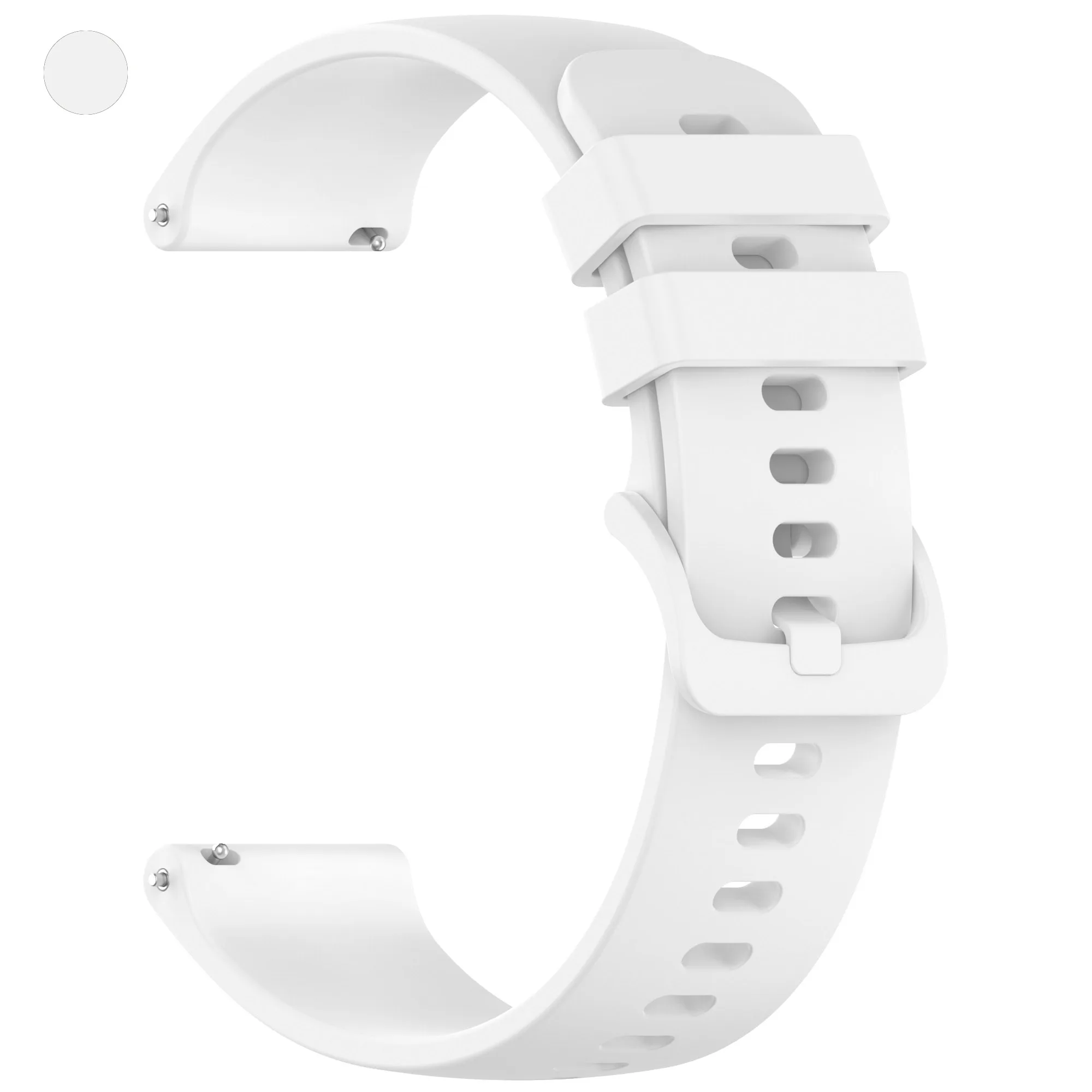 Versatile Silicone Watch Band - 20mm/22mm Adjustable Strap