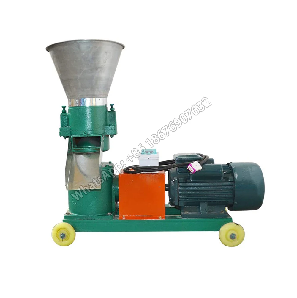 220v/ 380v Pellet Press Animal Feed Pellet Mill Biomass Pellet Machine 4kw  150kg/h-200kg/h - Wood Pellet Mill - AliExpress