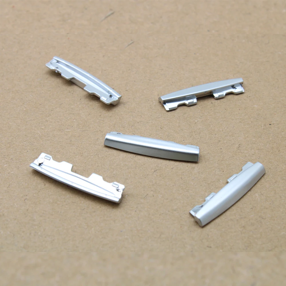 ACROPIX Front AC Vent Tab Trim For BMW X5 F15 (2014-2018) - 2 Piece Silver Chrome Set