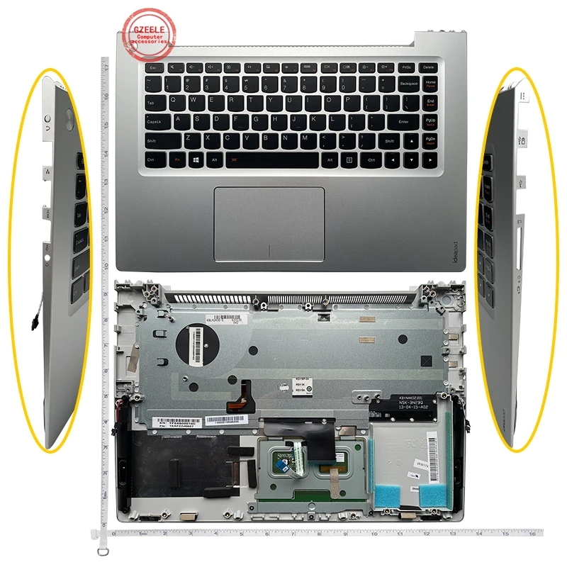 Teclado para Laptop Compatível com Lenovo Ideapad U430 U430p U330 U330p U330t - Imagem 6