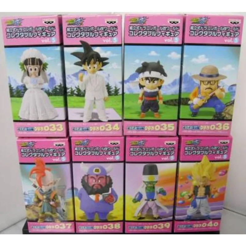 

Original Bandai Banpresto WCF DWC Dragon Ball Kai Qversion Anime Figure Model Toys Gifts Cartoon Character Collection Ornament
