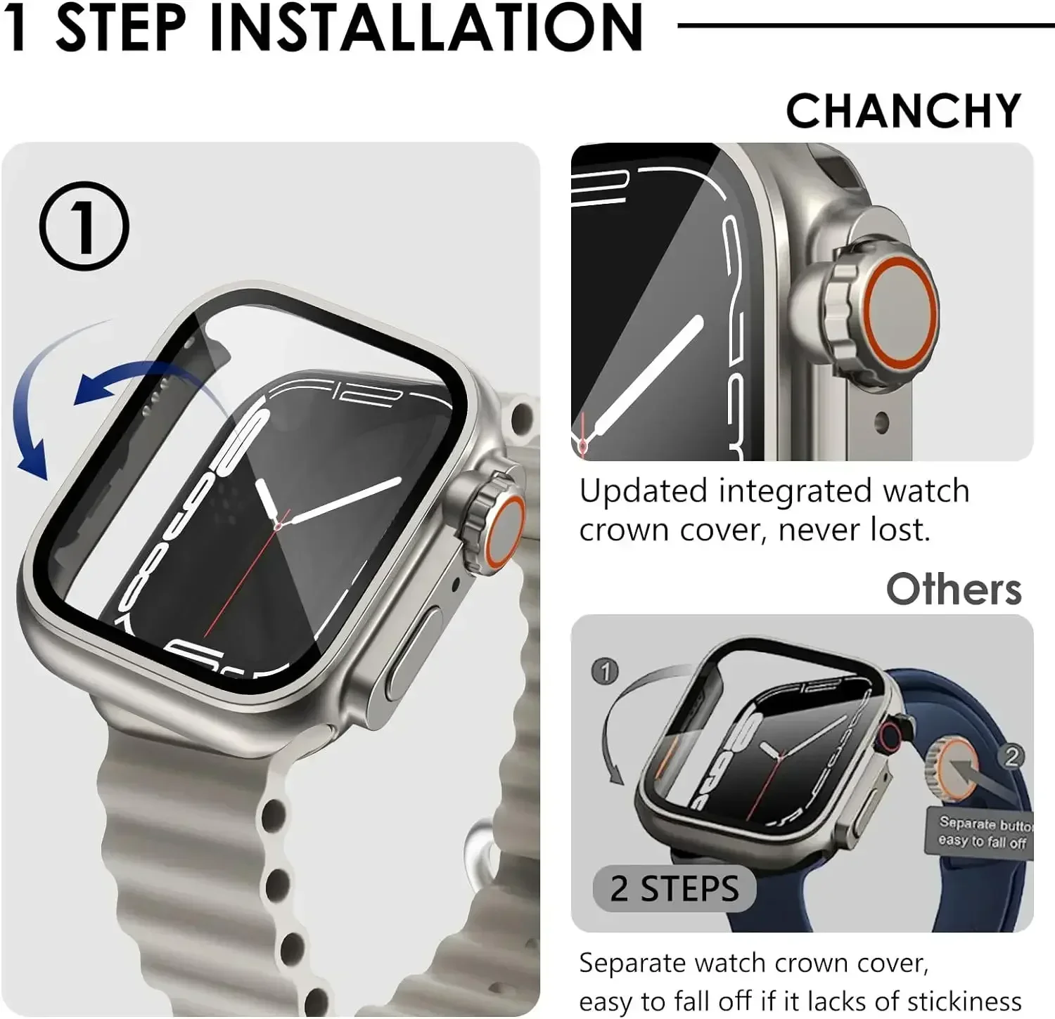 ġ ȭ  Ŀ, 2 in 1 ̽, 44mm, 45mm, 41mm, 40mm, Ʈ , ̿ġ ø 8 7 SE 6 5 3