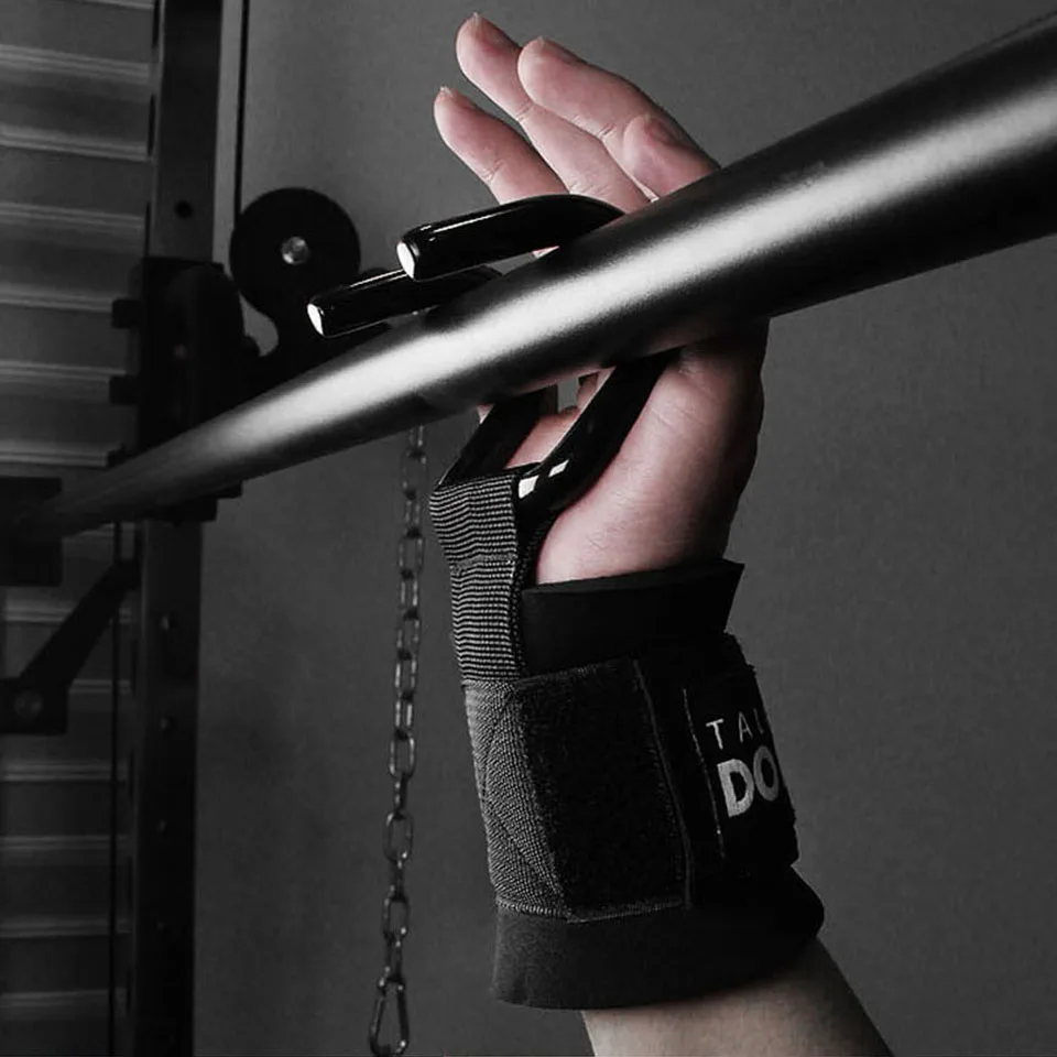 1 Pair Weight Lifting Hook Hand Bar Wrist Straps Glove Weightlifting Strength Training Gym Fitness Hook Support Lift weightlifting gloves,weight lifting wrist straps,weight lifting hooks