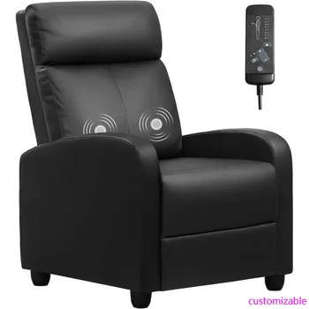 Adjustable PU Leather Massage Recliner Chair 1