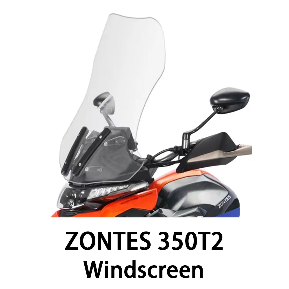 

New For ZONTES 350T Accessories Windshield Sports Windscreen Wind Deflector Fit ZONTES 350T 350T1 350T2 T350 T1350 T2350