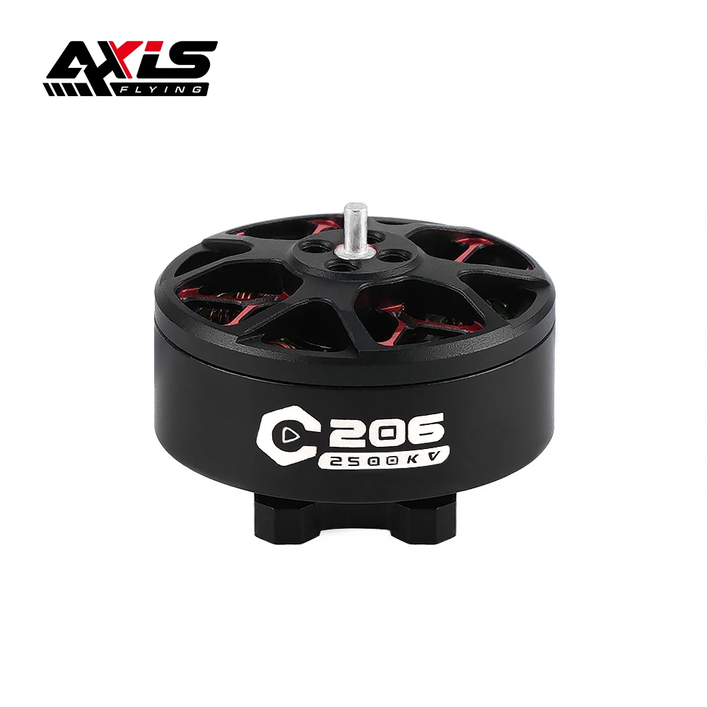 Axisflying FPV 브러시리스 모터, 3.5 인치 덕트 서클 드론, DIY 부품, 6S Lipo 1.5mm 샤프트, C206 2006 1960KV