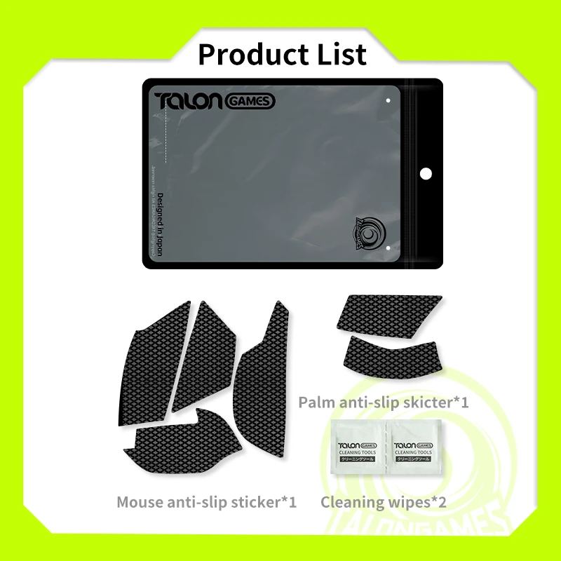 Tape Aperto do Rato Talongames Razer Basilisk v3 Pro Absorção do Suor Palm Anti Slip Grip Corte para Ajustar Fácil de Aplicar Pacote - Imagem 2
