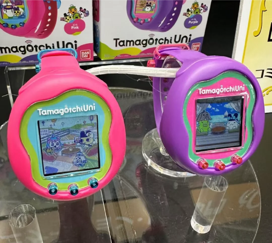 

Original New Tamagotchi Meets Pet Wifi Networking Odometer Pix Electronic Function Machine Console Color Screen Game Kids Gifts