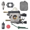 Carburetor With Air Filter Fuel Line Kit For Stihl BG45 BG46 BG55 BG65 BG85 SH55 SH85 4229 120 0606 1