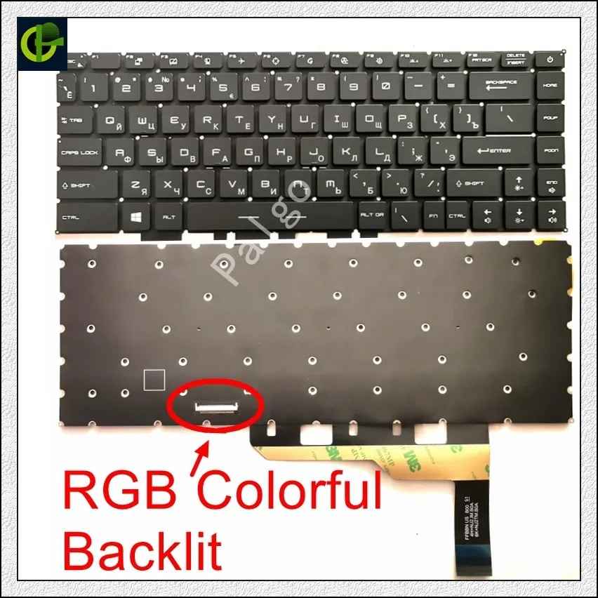 þƾ RGB Ʈ Ű MSI Prestige 14 P14 15 P15 Creator 15 Modern 14 15 Summit B15 E15 E14 Stealth 15 M MS-16S6 RU