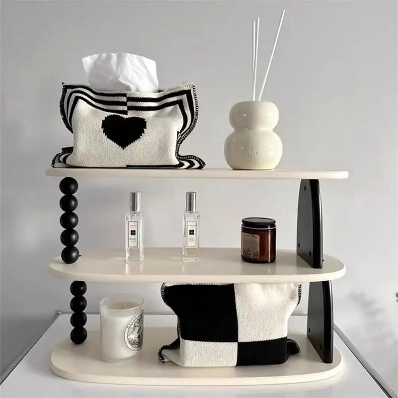 

Heart Napkin Bag Desktop Knitting Cotton Kitchen Tissue Thread Bedroom Storage Box Tissue Plaid Napkins Knit Heart Holder