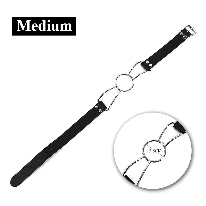 BDSM Ring Gags Open Mouth Adult Toy Bondage Restraints Couples Sex Game Erotic Accessories Oral Sex Toys 18