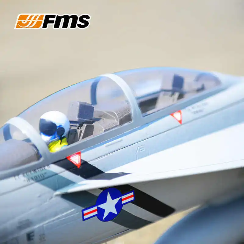 FMS F/A-18F V2 70mm Ducted Fan EDF Hornet Electric Model Aircraft