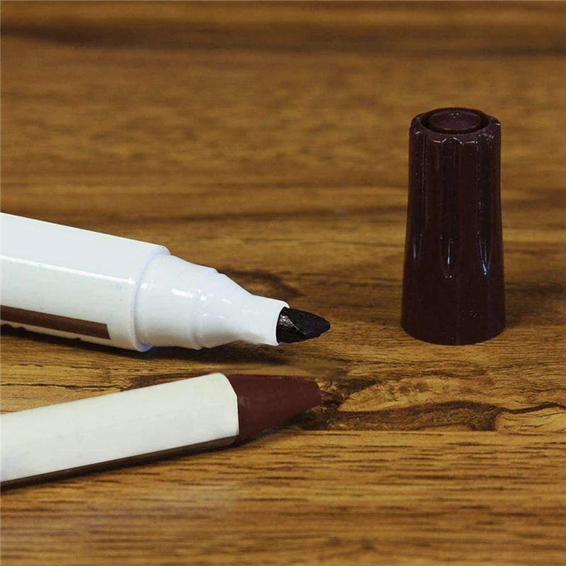 Furniture Repair Kit Wood Markers-Set of 13-Markers and Wax Sticks with Sharpener Kit for Scratches Wood Floors furniture repair markers